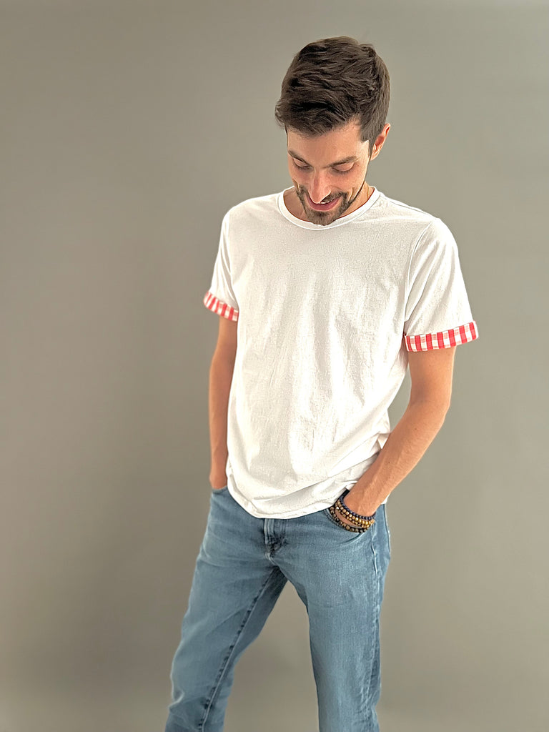 Le T-shirt Krama Rose - Homme