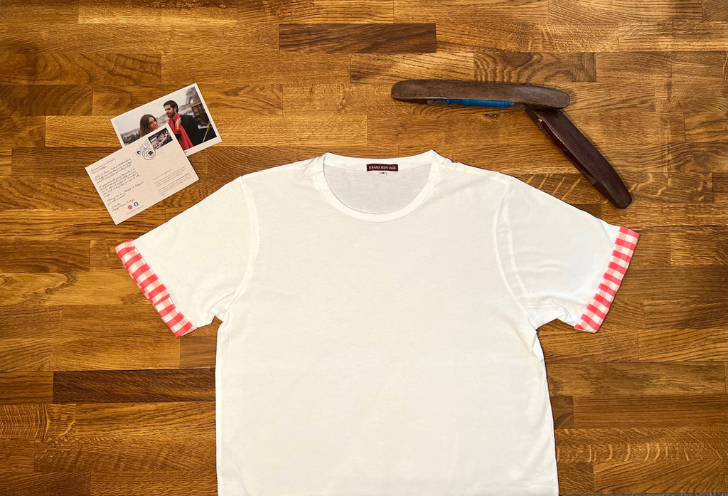 Le T-shirt Krama Rose - Femme