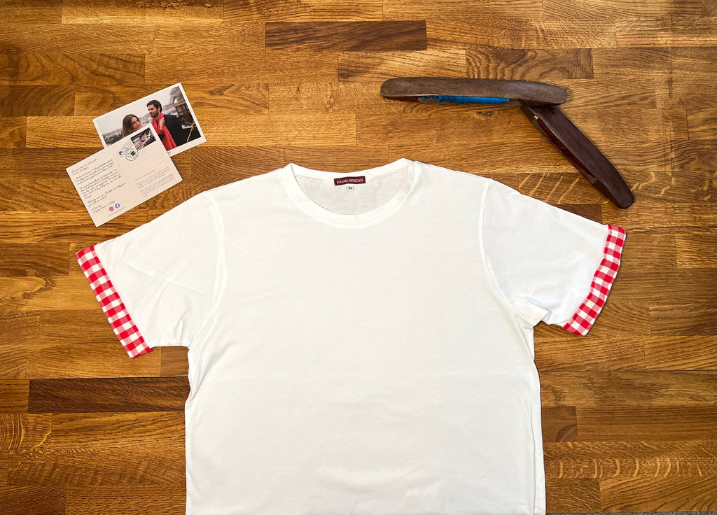 Le T-shirt Krama Rouge - Femme