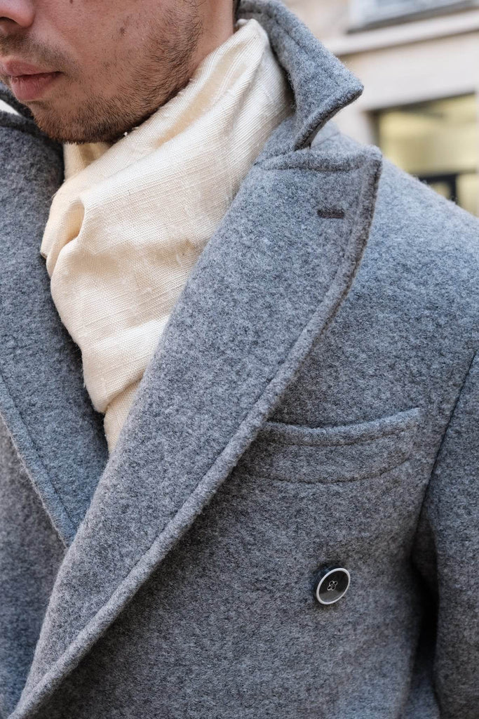 Le Grand Krama Brut Naturel dans son écrin en feuille de palmier - Homme