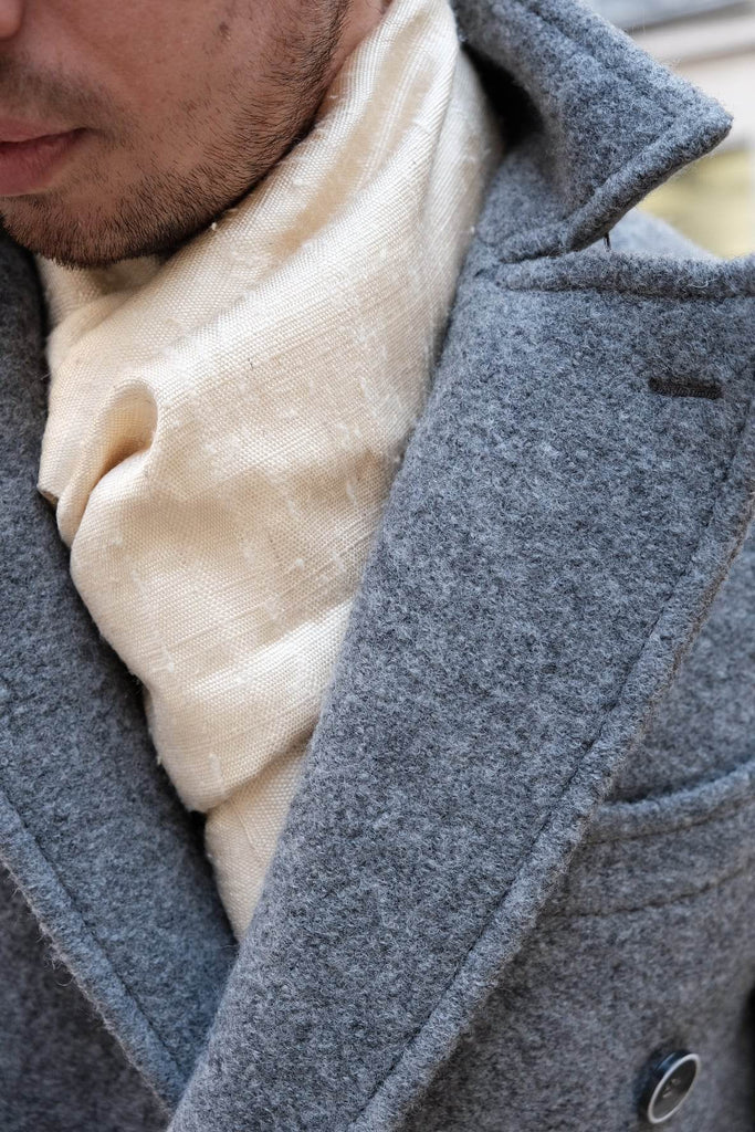 Le Grand Krama Brut Naturel dans son écrin en feuille de palmier - Homme